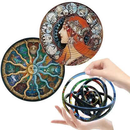 Rotating Puzzle Decompression 3D Educational Toy